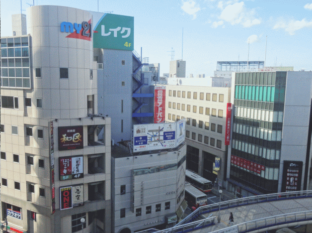平成23年頃の柏駅周辺